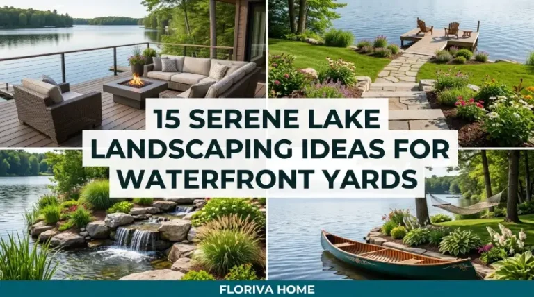 Serene Lake Landscaping Ideas for Waterfront Yards