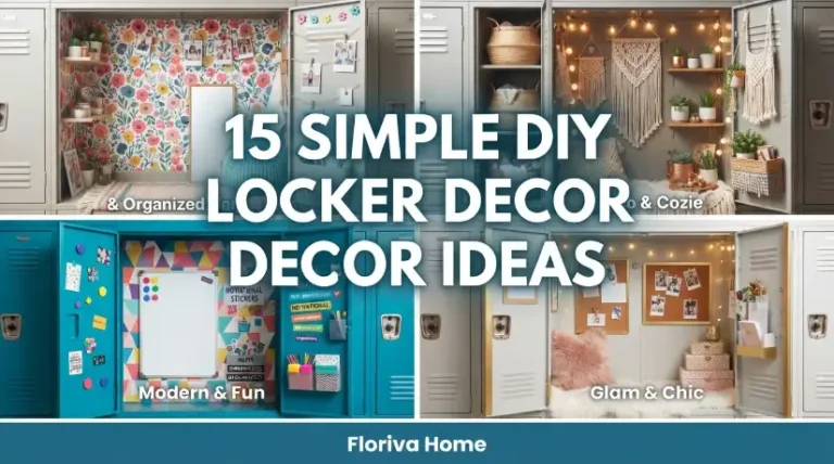 15 Simple DIY Locker Decor Ideas
