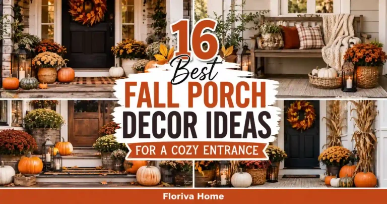Fall Porch Decor Ideas for a Cozy Entrance 