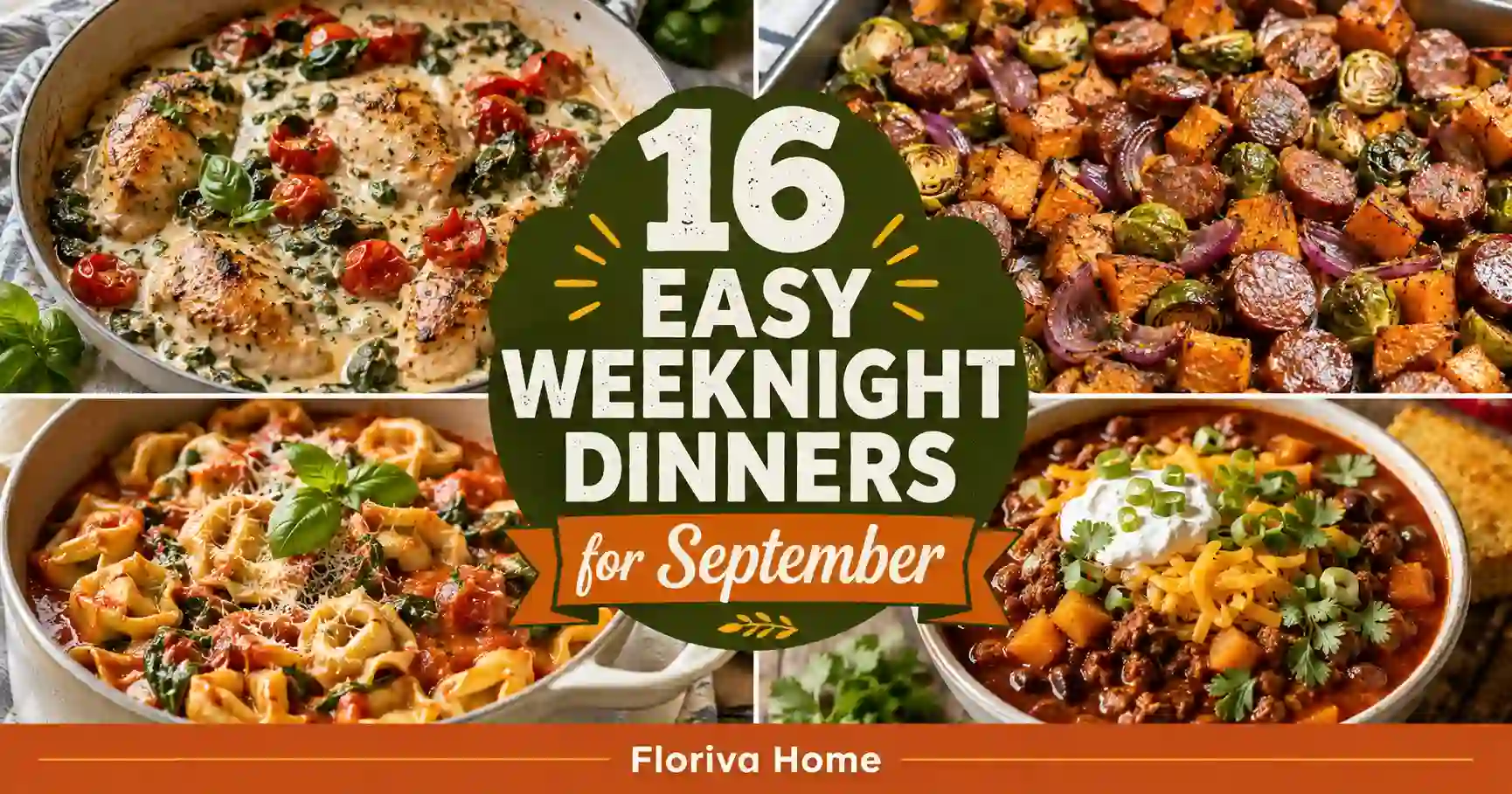 Easy Weeknight Dinners for September