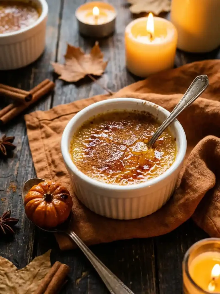 16. Pumpkin Spice Crème Brûlée