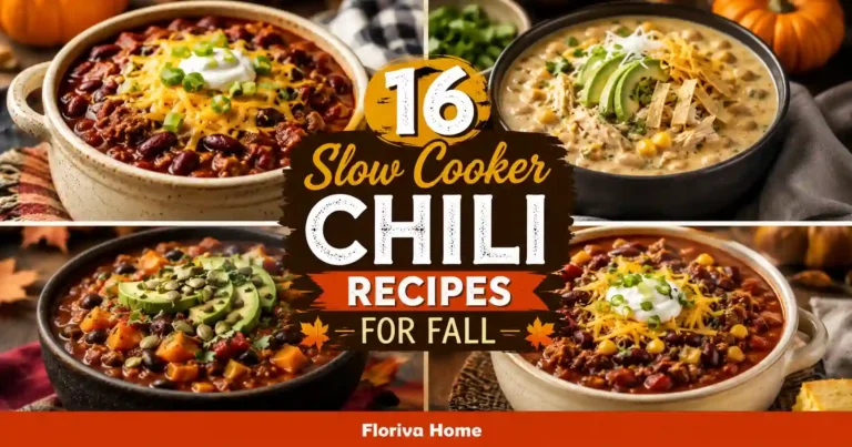 Slow Cooker Chili Recipes for Fall