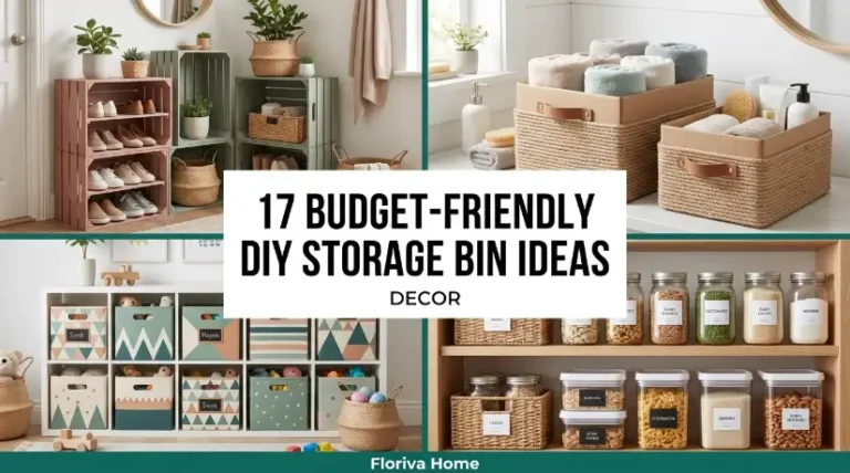 Budget-Friendly DIY Storage Bin Ideas