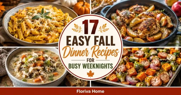 Fall Dinner Recipes for Busy Weeknights