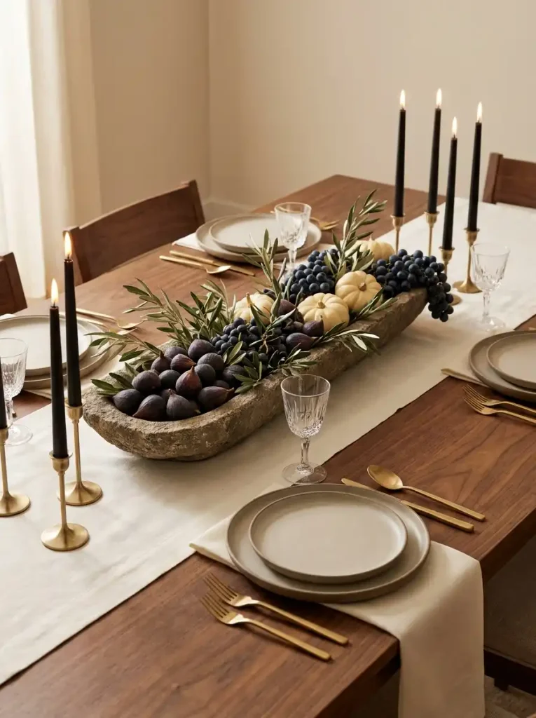 17. Sophisticated Fig and Olive Table