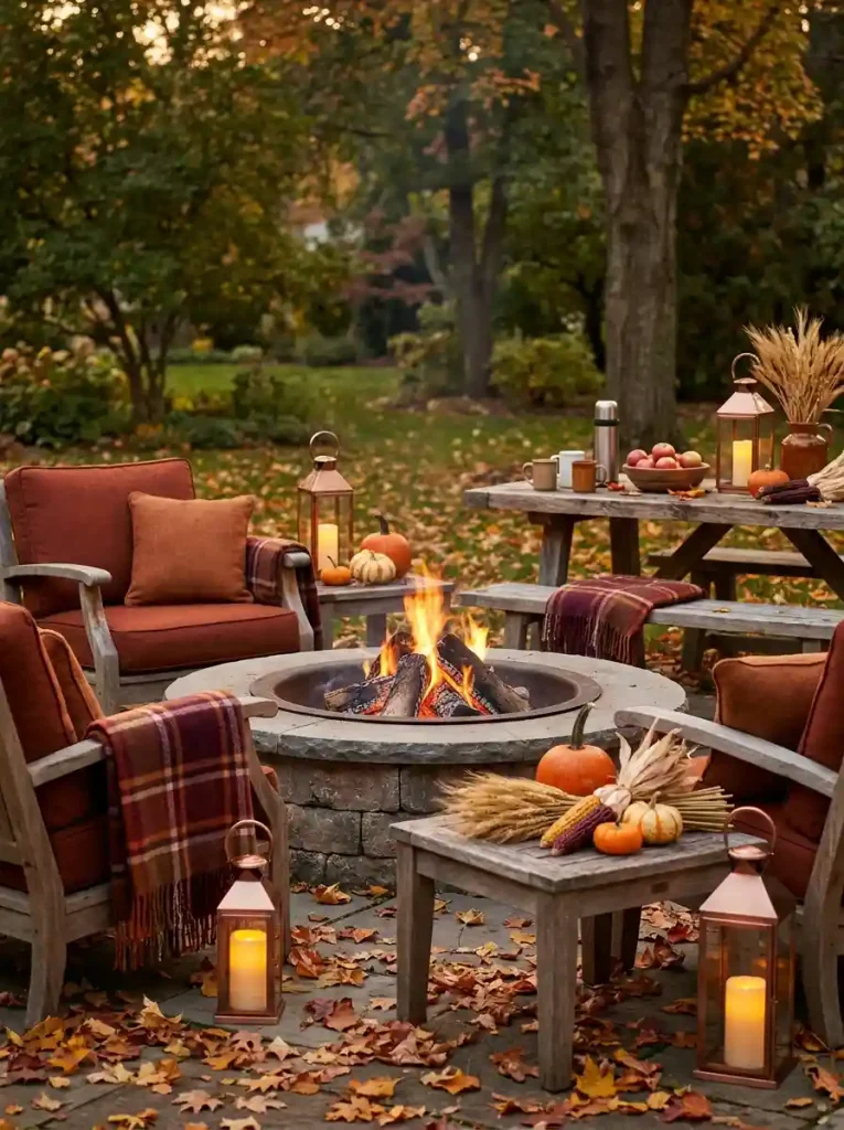 17. Style With Autumn Harvest Accents