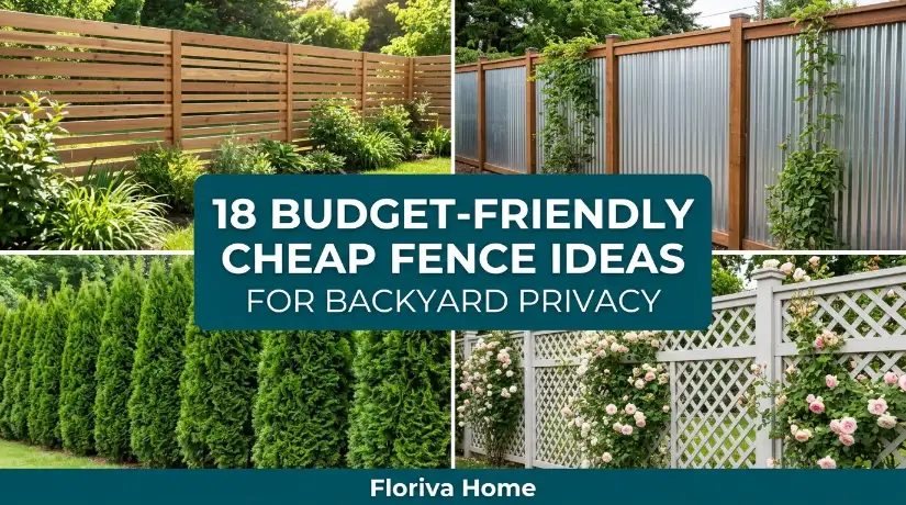 Rustic Wood and Wire Fence Ideas for Backyard