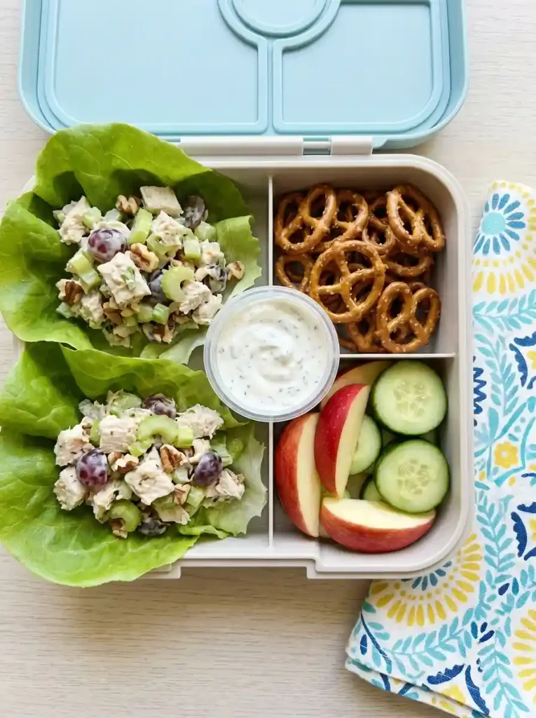 18. Chicken Salad Lettuce Wraps