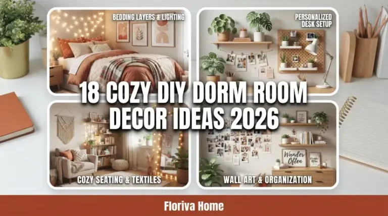 Cozy DIY Dorm Room Decor Ideas