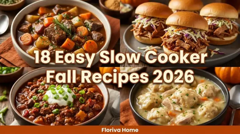 Easy Slow Cooker Fall Recipes 2026
