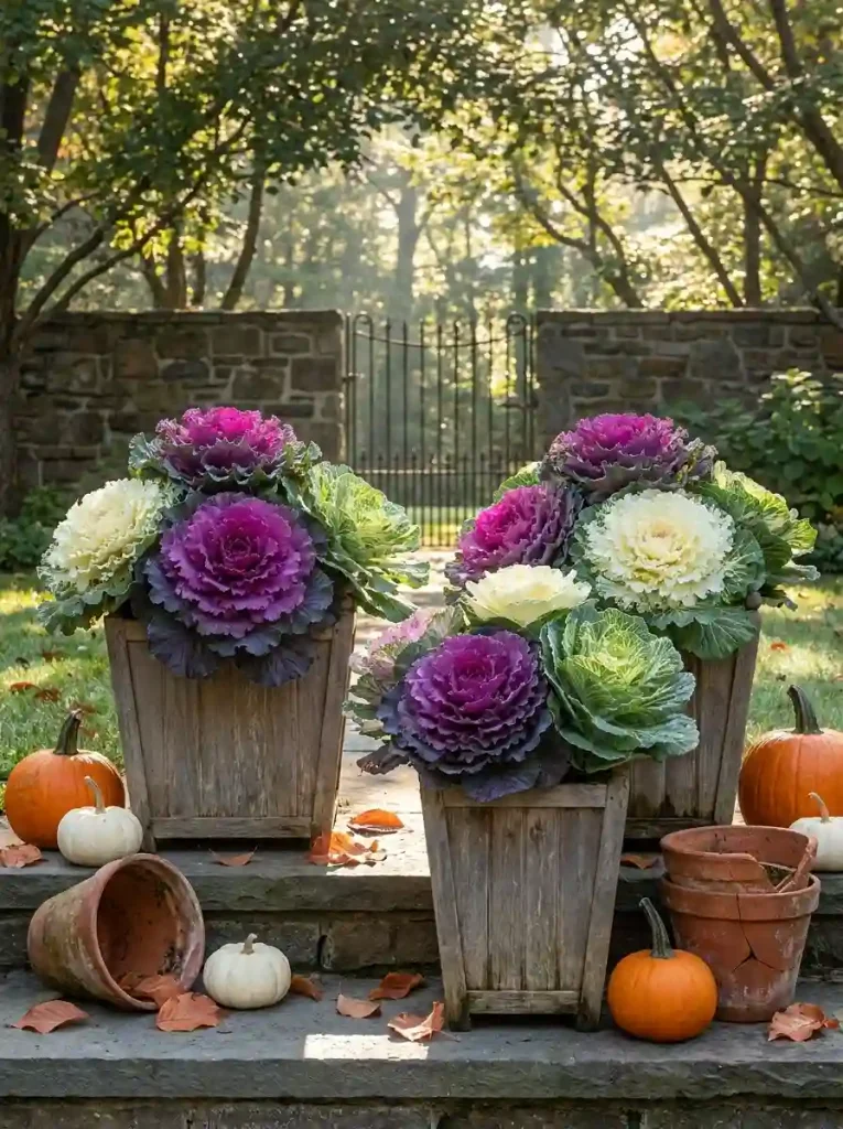 18. Flowering Cabbage for Statement-Making Color