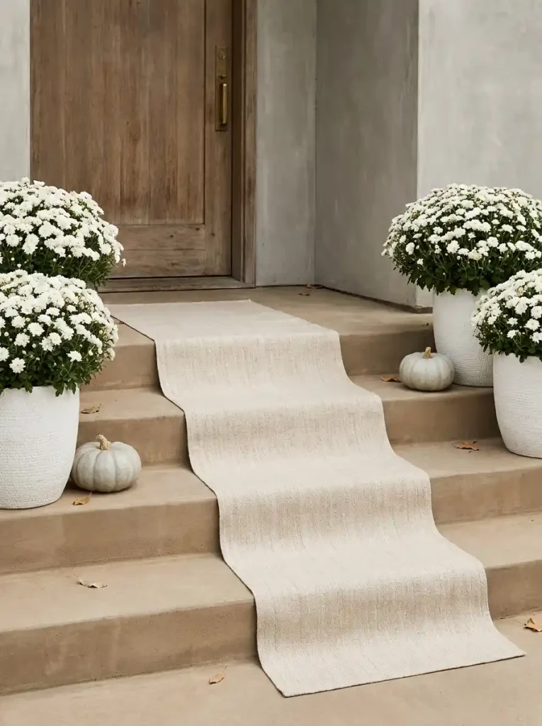 18. Monochrome Pumpkin Steps