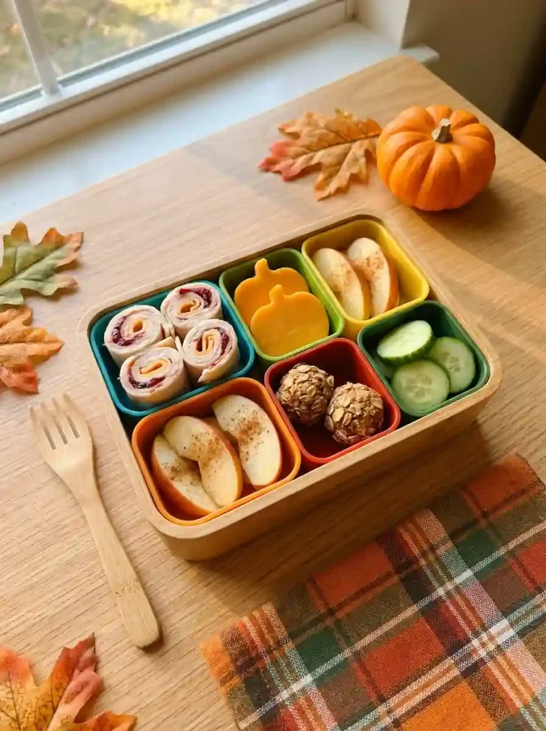 19. Cozy Fall Roll-Up Box