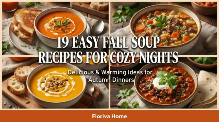 Easy Fall Soup Recipes for Cozy Nights