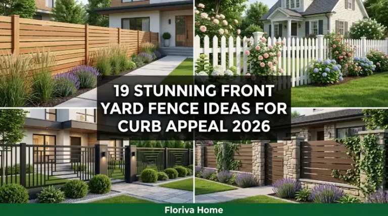 Stunning Front Yard Fence Ideas