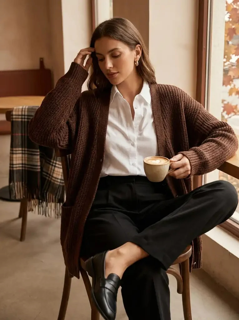 2. The Chocolate Cardigan