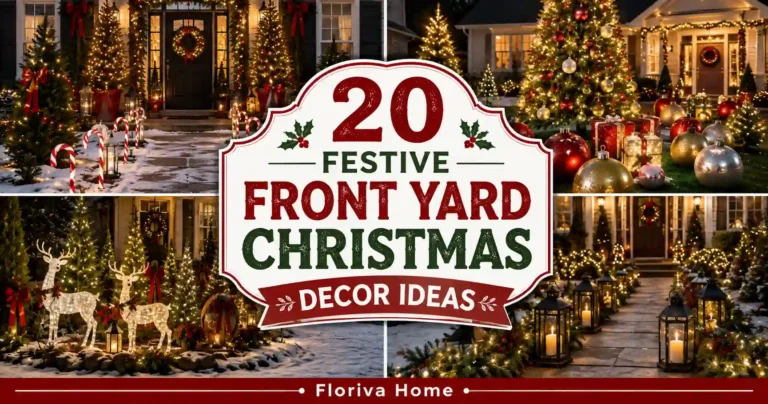 Front Yard Christmas Decor Ideas