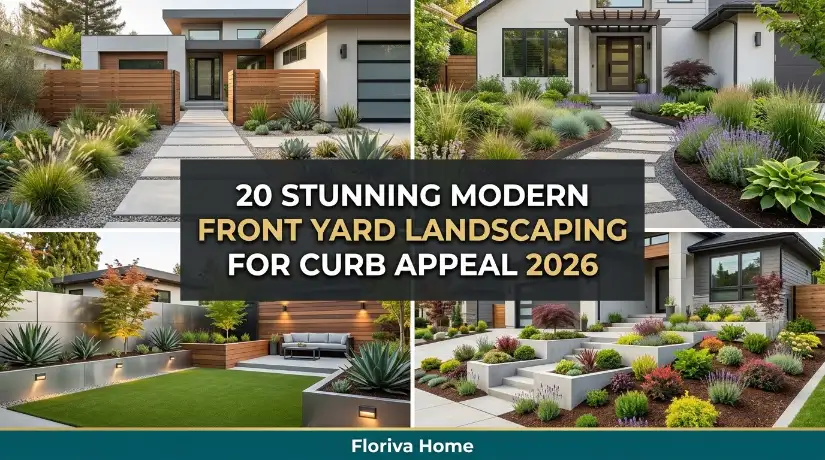 Stunning Modern Front Yard Landscaping Ideas