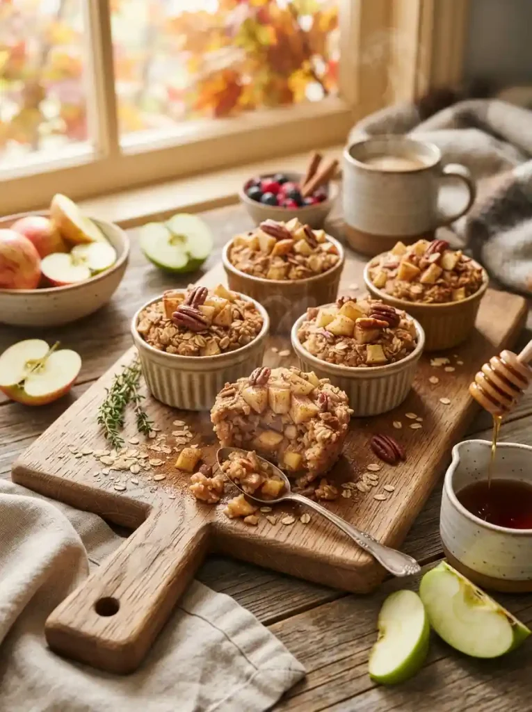 3. Maple Apple Oatmeal Cups