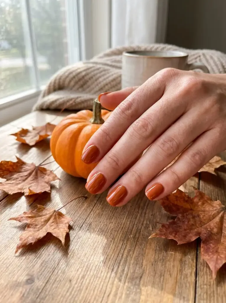 4. Burnt Orange Shine