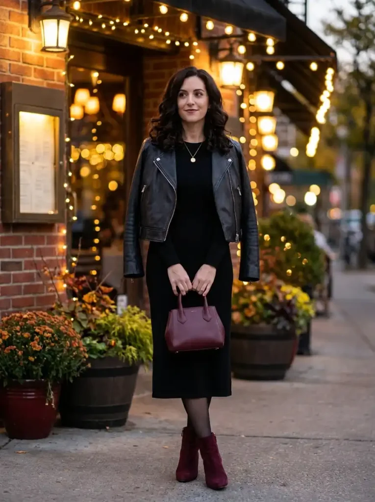 4. Little Black Dress, Autumn Edition