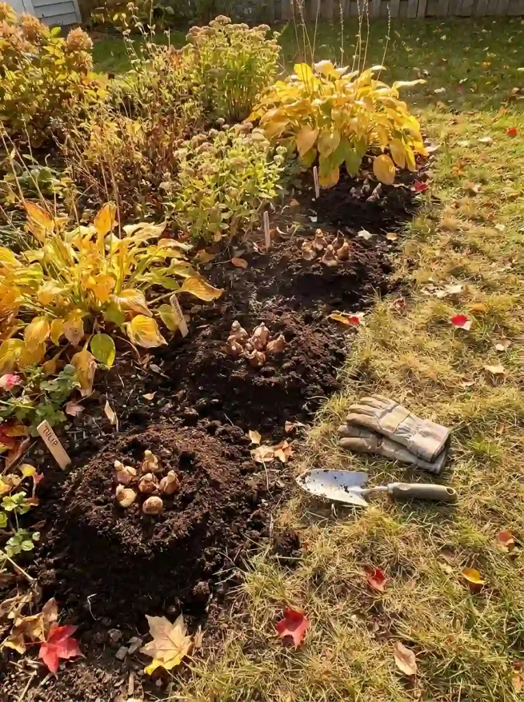 4. Plant Bulbs for a Future Spring Surprise