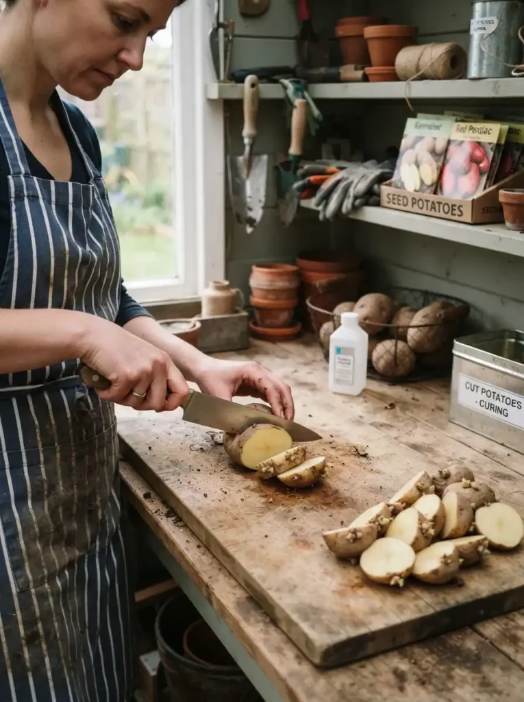 4. Prepare Seed Potatoes Properly