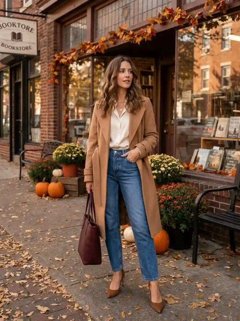 4. The Soft Camel Belted Trench for Everyday Elegance