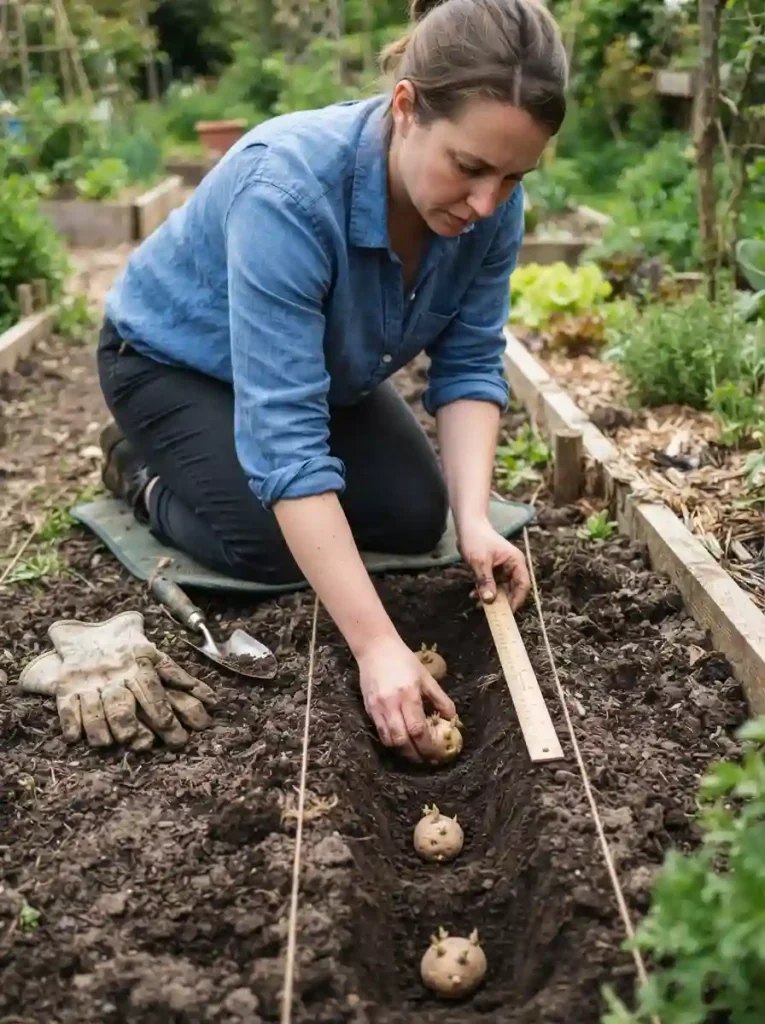 5. Plant at the Right Depth and Spacing