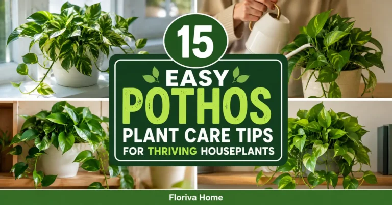 Pothos Plant Care Tips for Thriving Houseplants