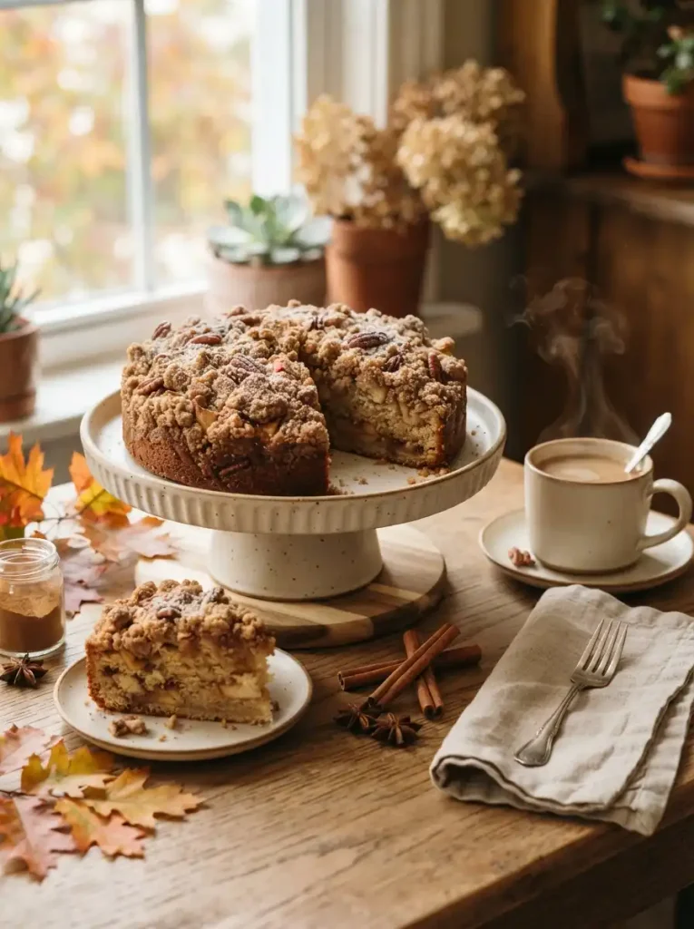 6. Apple Cinnamon Coffee Cake