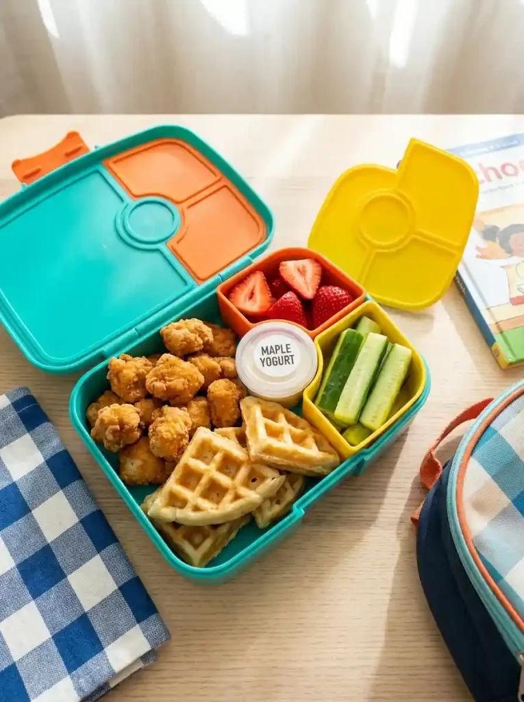 6. Chicken & Waffle Lunch Box