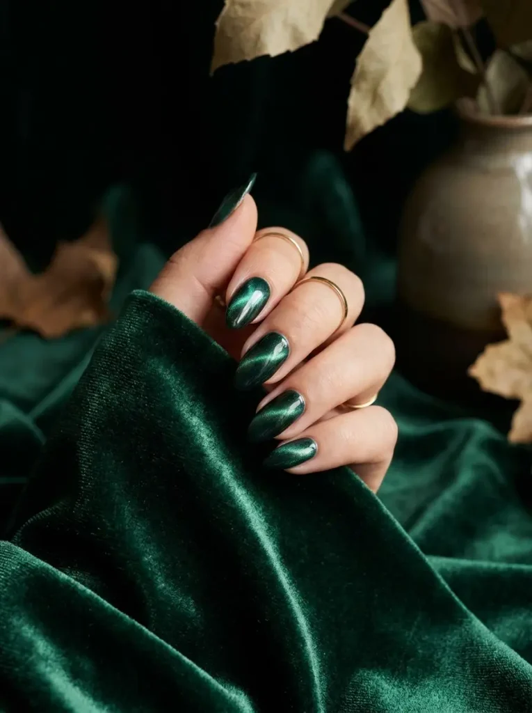 6. Emerald Cat-Eye Magic