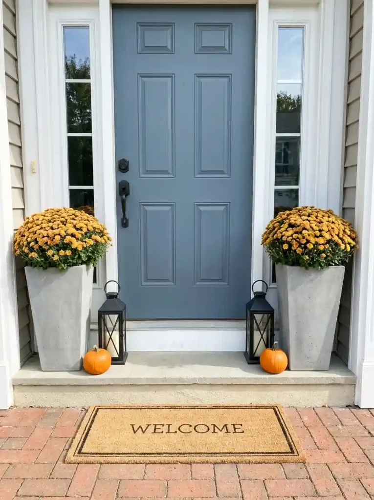 6. Make a Tiny Porch Feel Bigger With Symmetry