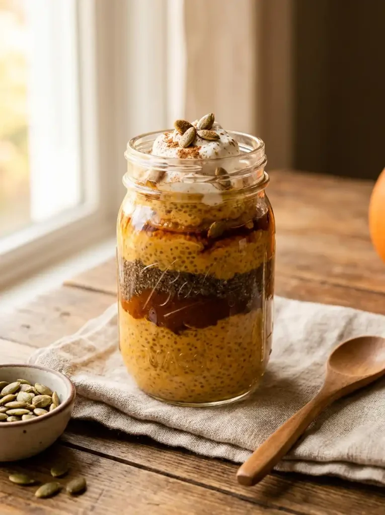 6. Pumpkin Spice Chia Pudding