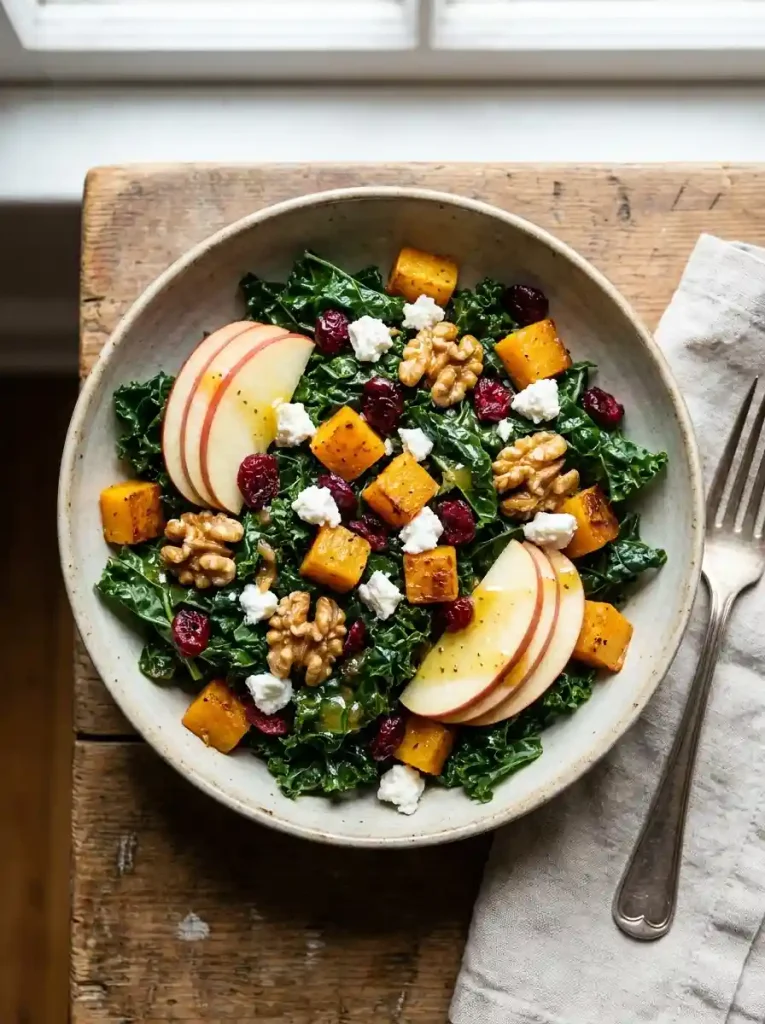 6. Warm Butternut Squash and Kale Salad