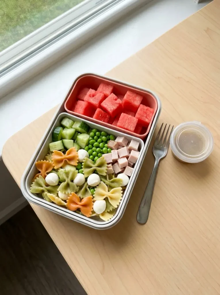 7. Turkey Pasta Salad Box