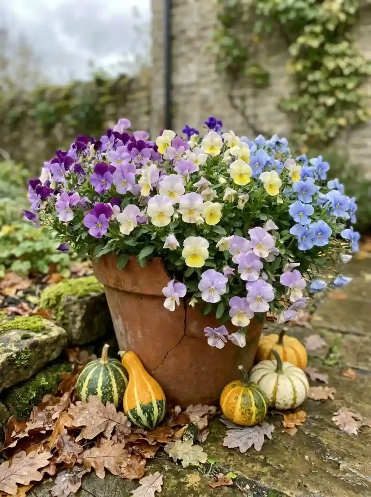 7. Violas for Tiny Pops of Color