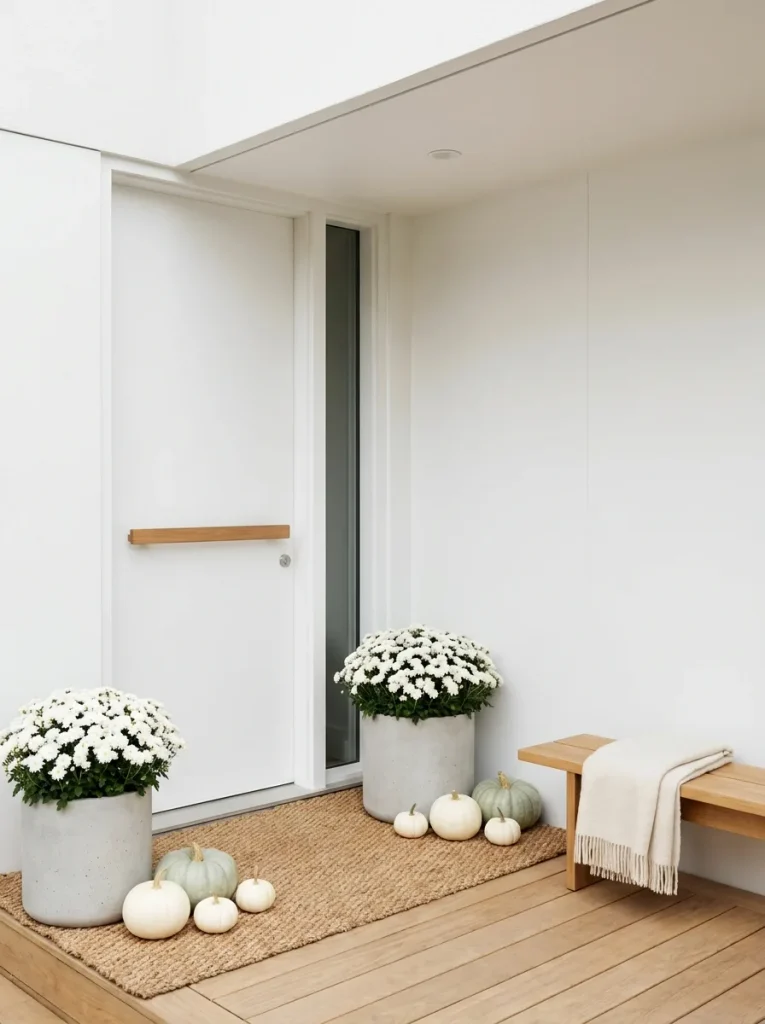 8. Minimalist Whiteout Entry