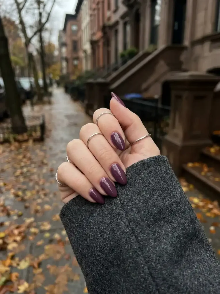 8. Smoky Plum Elegance