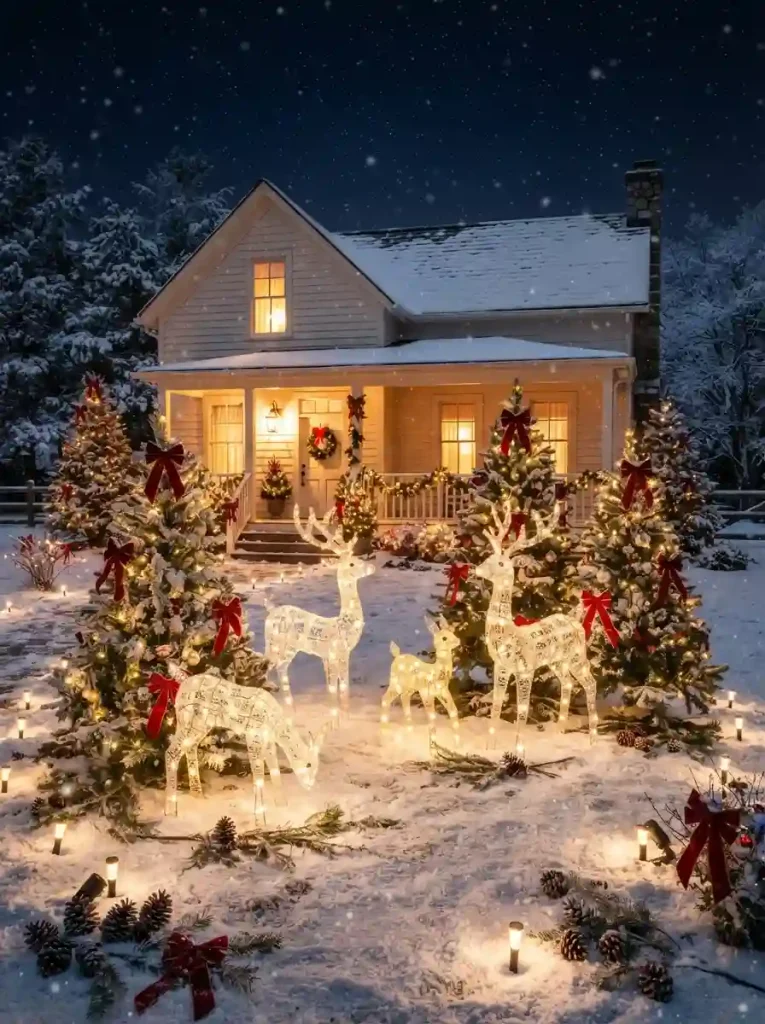 8. Whimsical Reindeer Wonderland