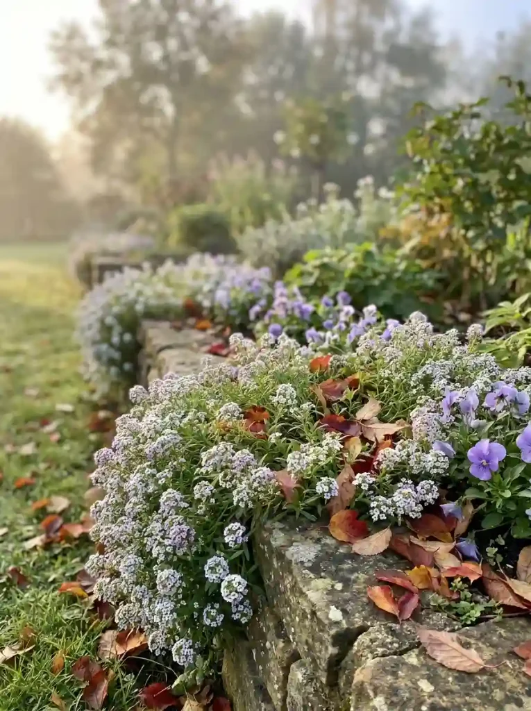 9. Sweet Alyssum for a Soft Garden Carpet