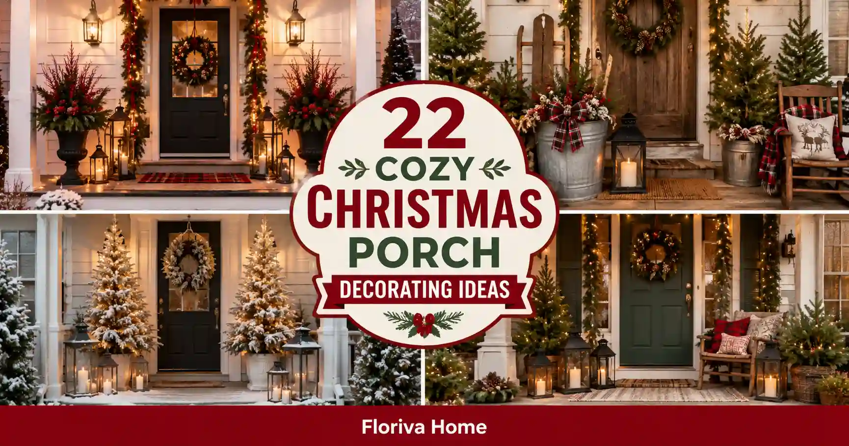 Christmas Porch Decorating Ideas
