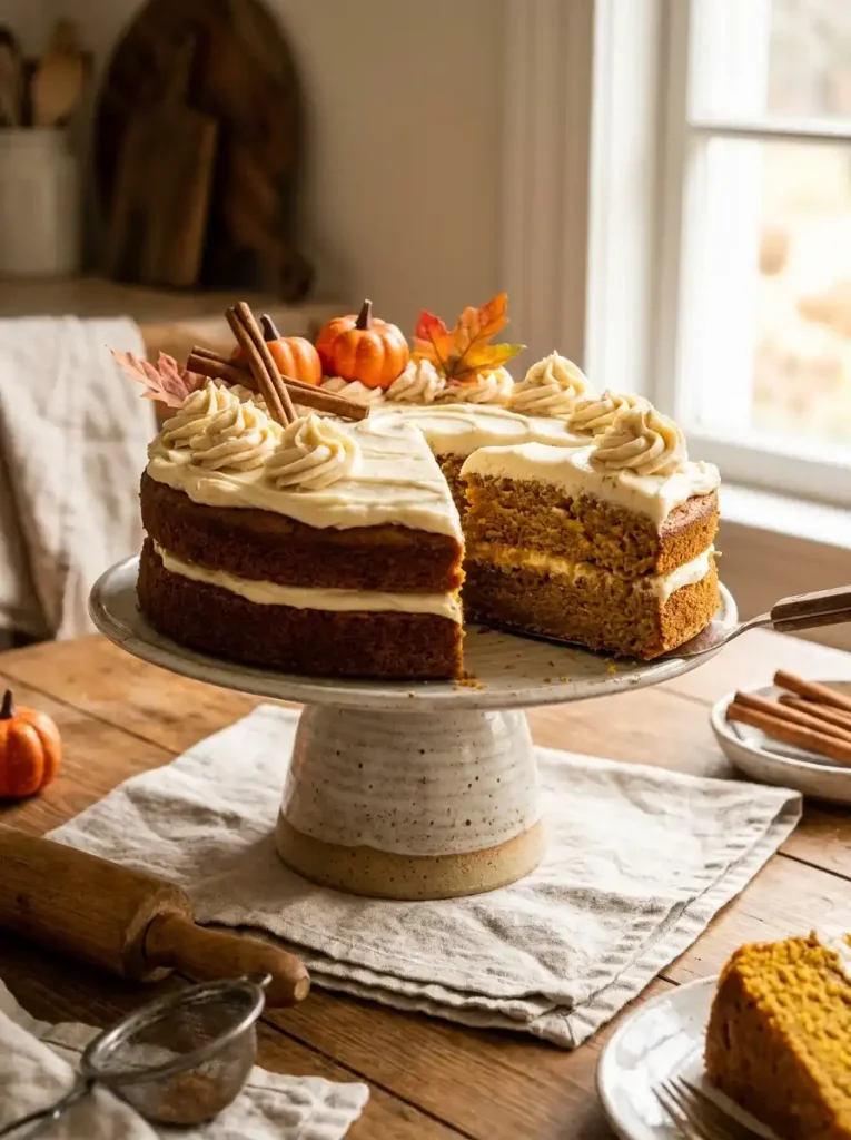 1. Classic Pumpkin Spice Cake