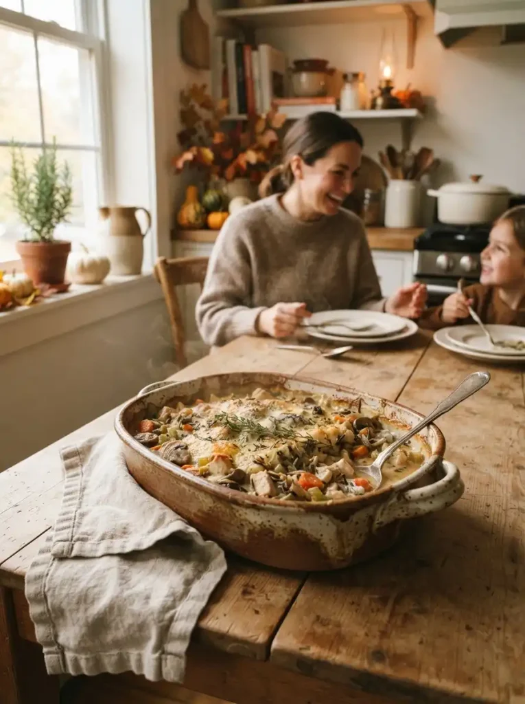 1. Creamy Chicken and Wild Rice Casserole