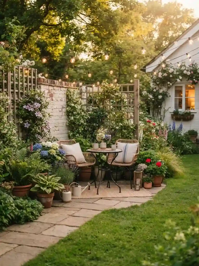 1. Create a Cozy Corner Patio