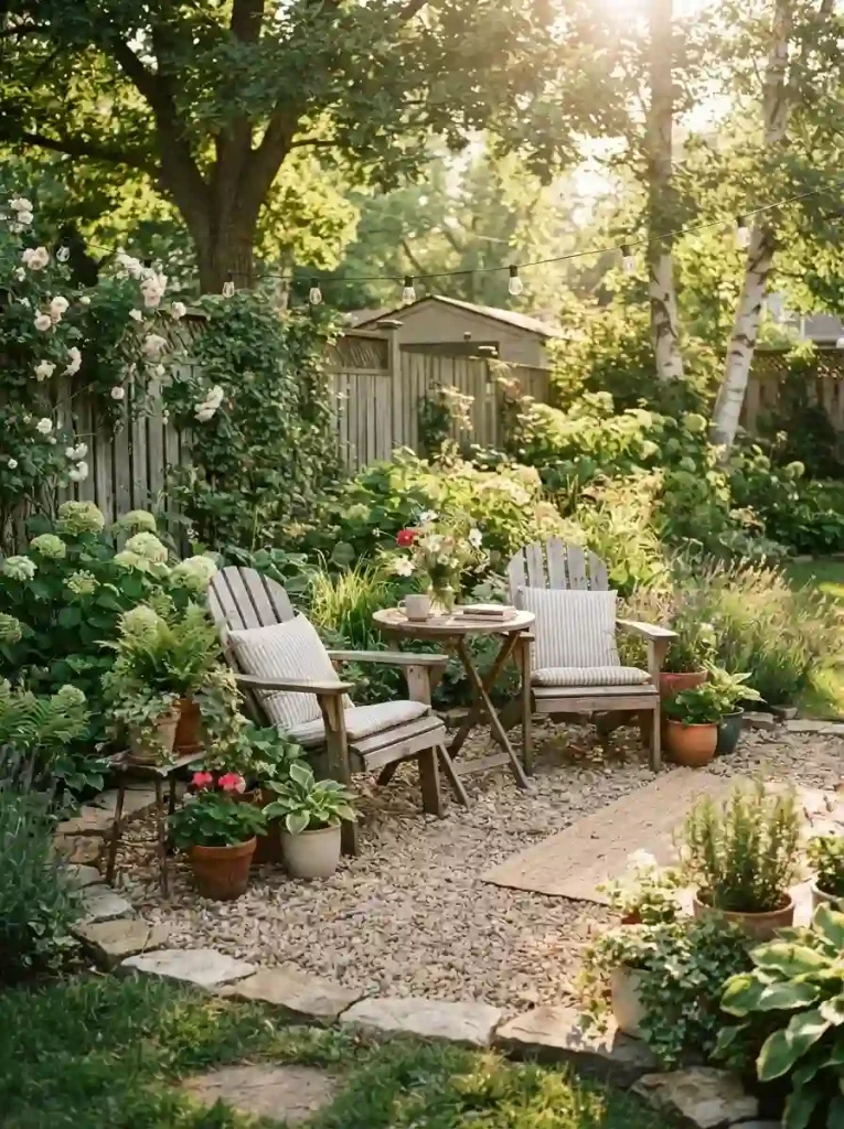 1. Create a Simple Gravel Patio