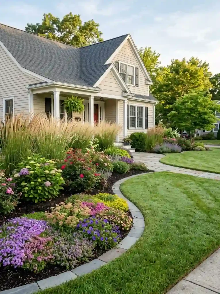 1. Layered Planting Beds