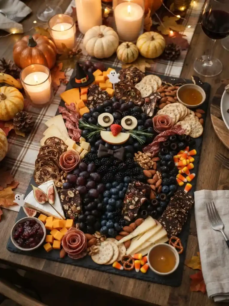 10. Black Cat Halloween Board
