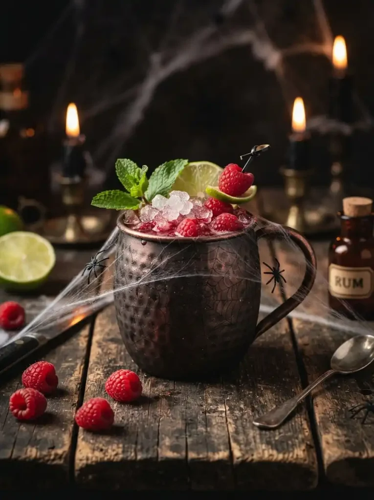 10. Haunted Raspberry Mule